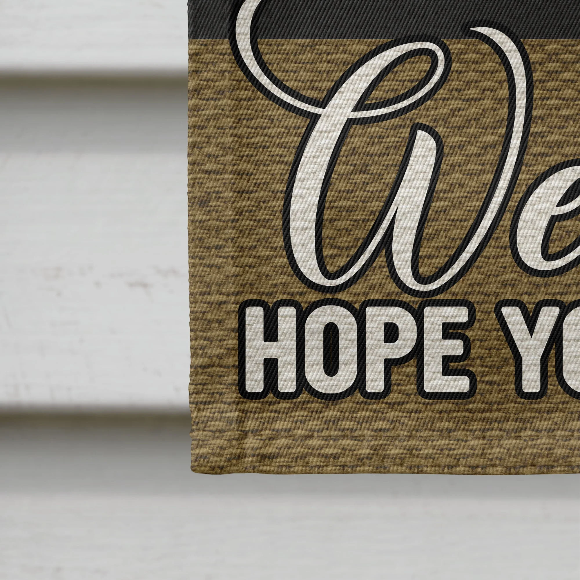Welcome Flag Hope You Like Dogs - Personalized Flag - Image 3