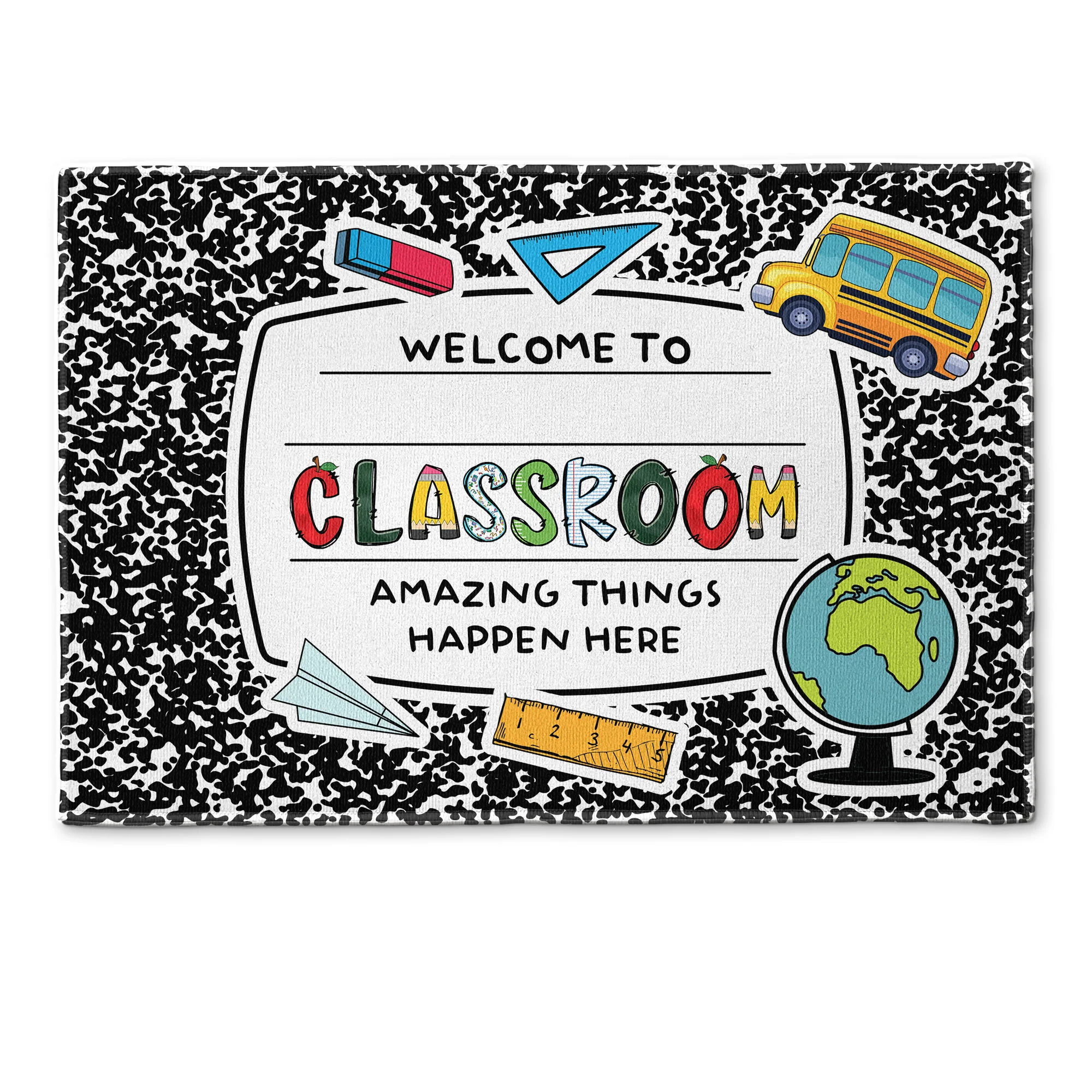 Welcome To My Classroom - Personalized Doormat - Image 3