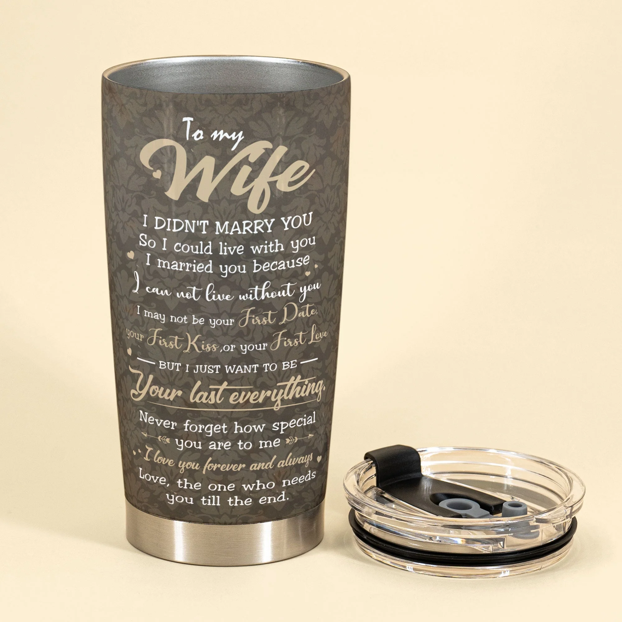 We're A Team, Couple Custom Tumbler, Gift For Wife, Husband - Image 3
