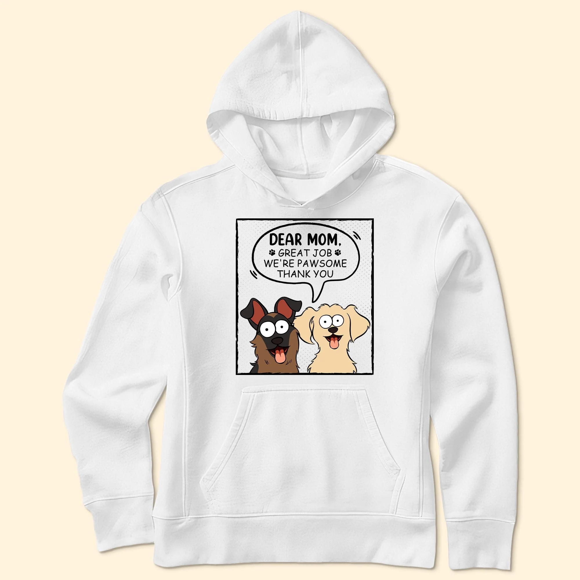 We're Pawsome Thank You - Personalized Shirt - Image 5