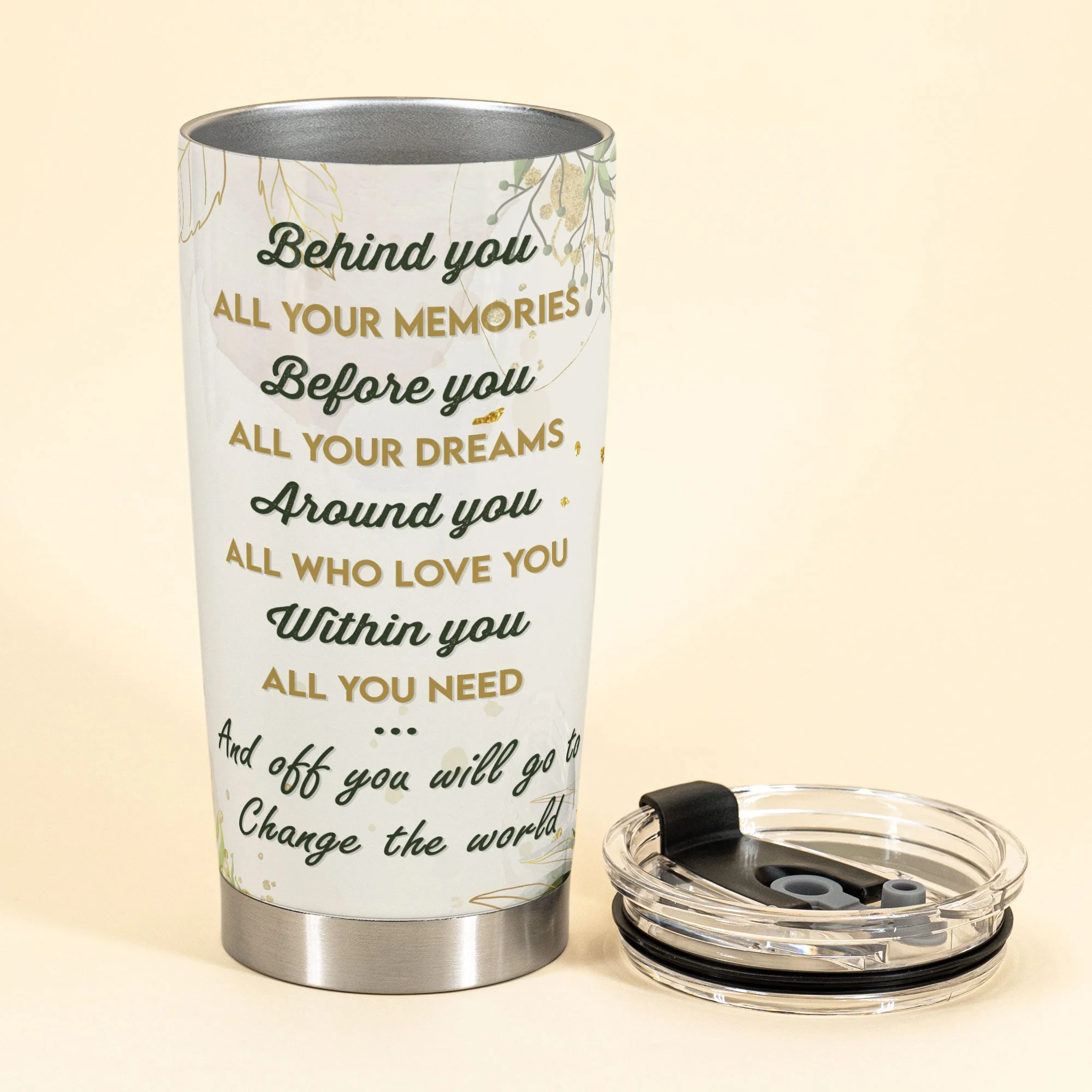 We're So Proud Of You - Personalized Tumbler Cup - Image 3