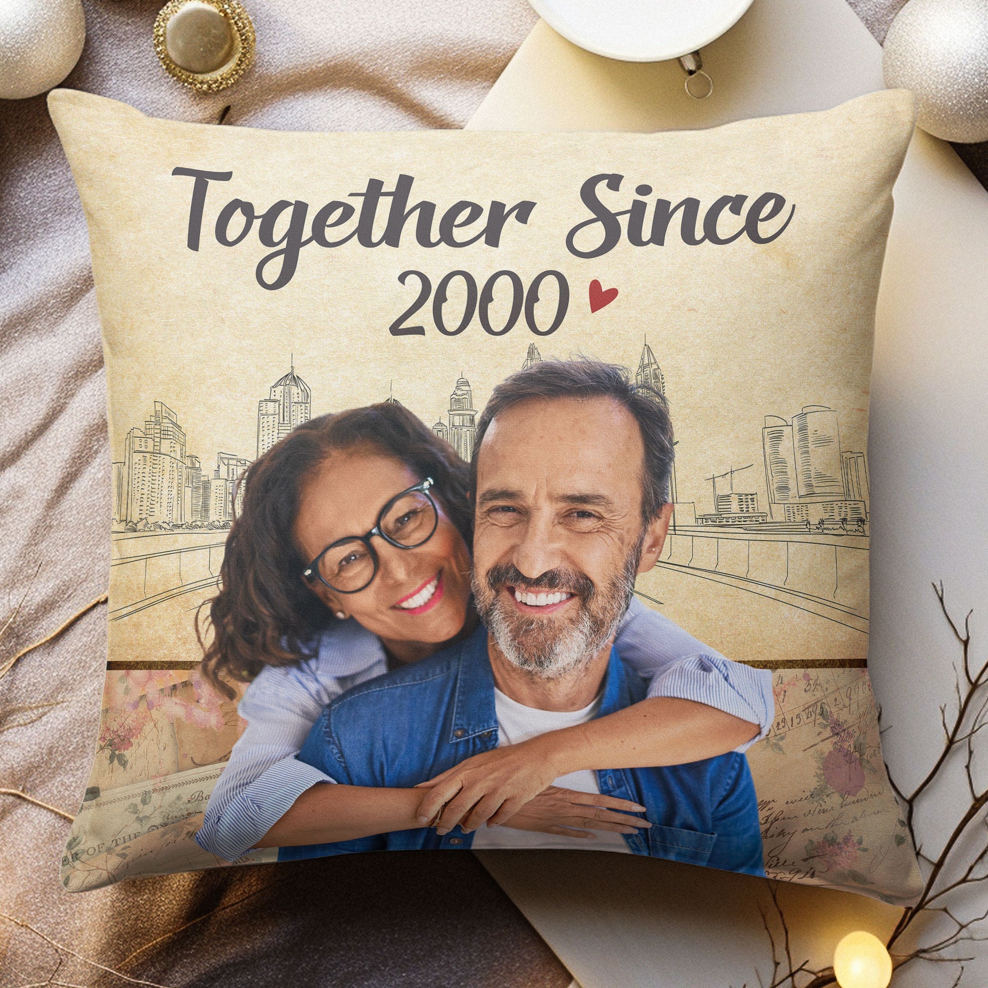 We've Together Since - Personalized Photo Pillow (Insert Included) - Image 2