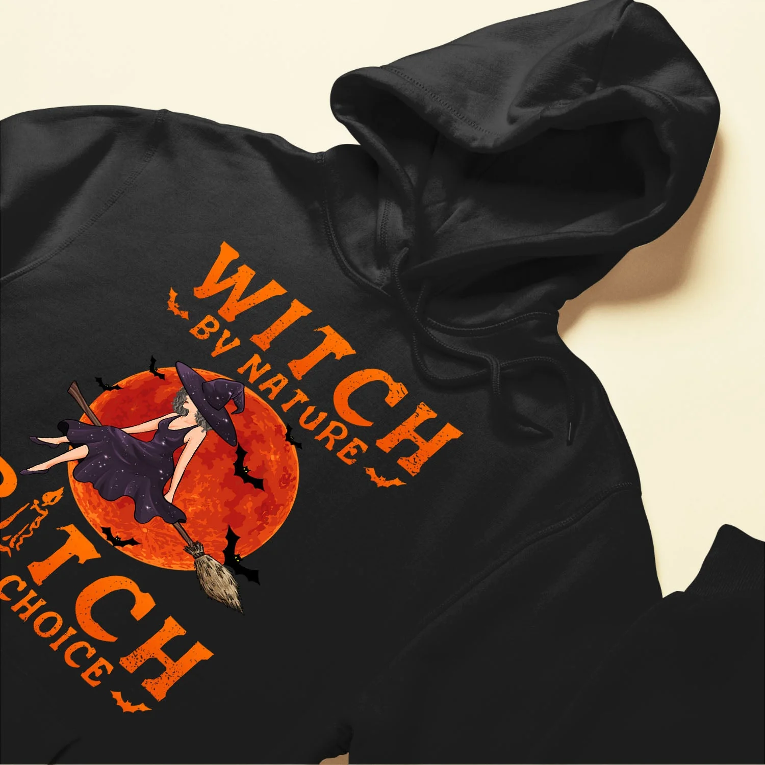 Witch By Nature, B*tch By Choice - Personalized Shirt - Halloween Gift For Witches - Image 6