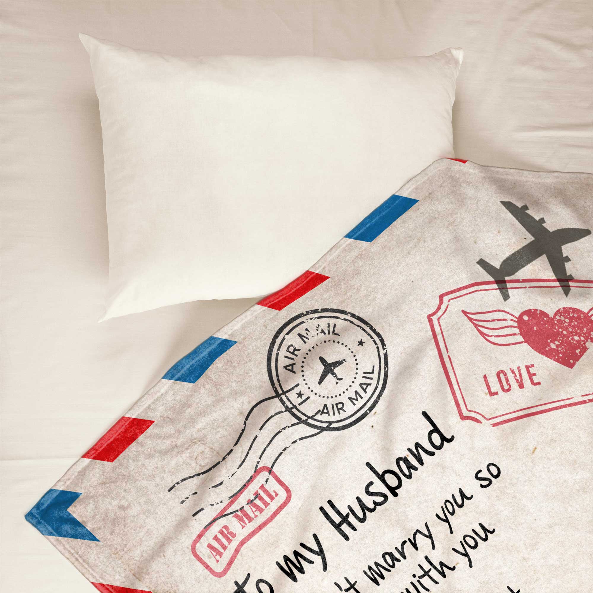 Wrap Yourself Up In This Blanket - Personalized Blanket - Birthday Anniversary Gift For Wife, Husband, Women, Men - Young Couple - Image 2