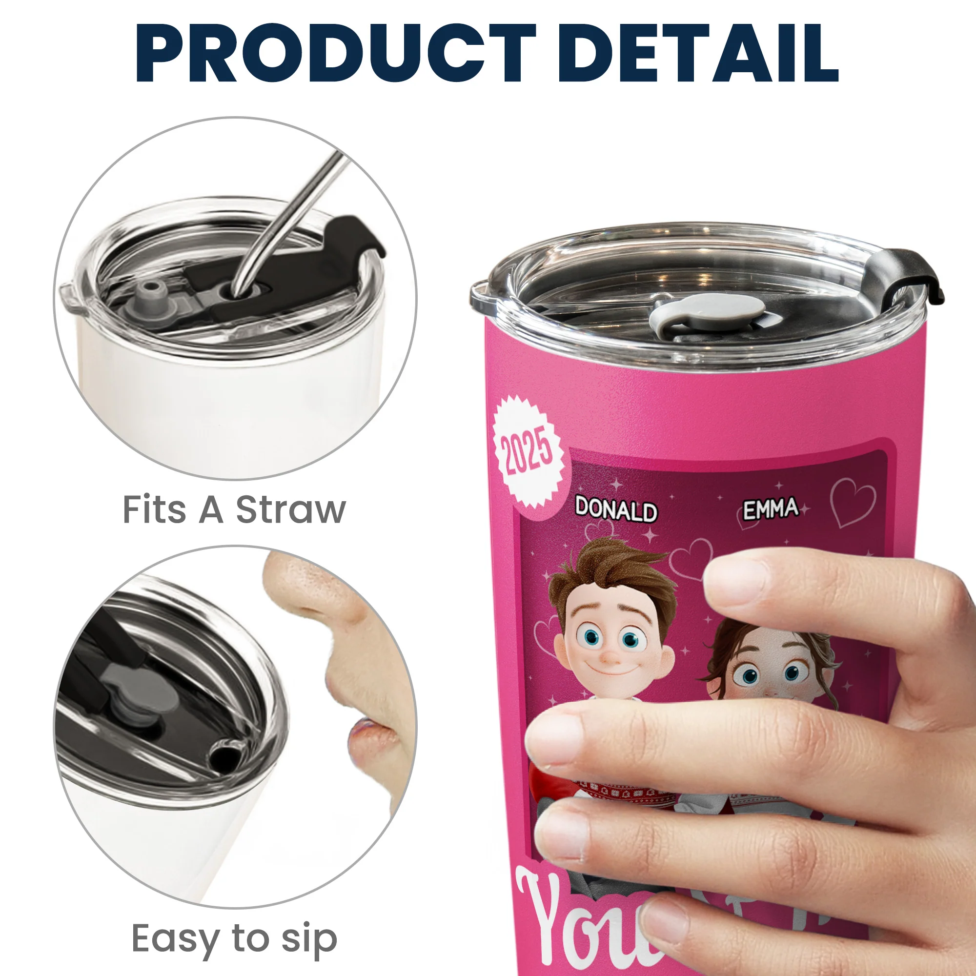 You And Me We Got This - Couple Toy Box - Personalized Tumbler Cup - Image 6