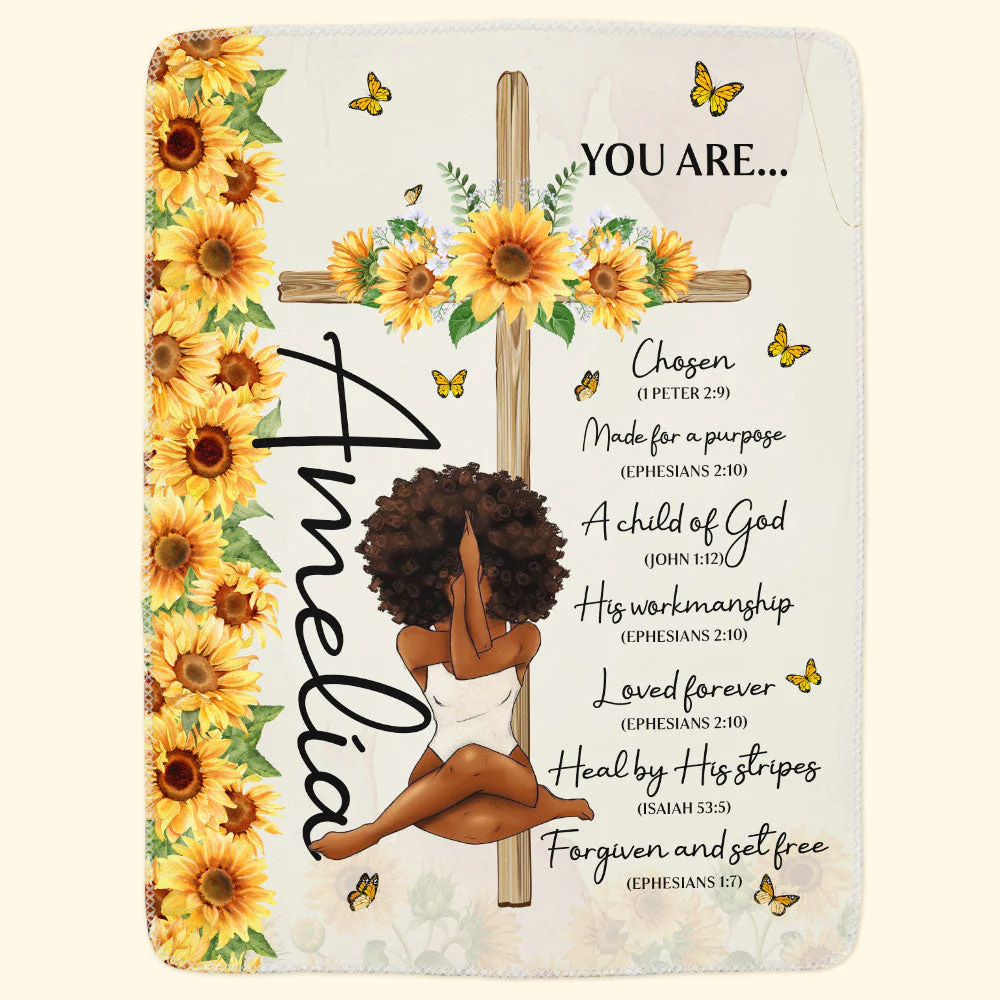 You Are Chosen - Personalized Photo Blanket - Image 5