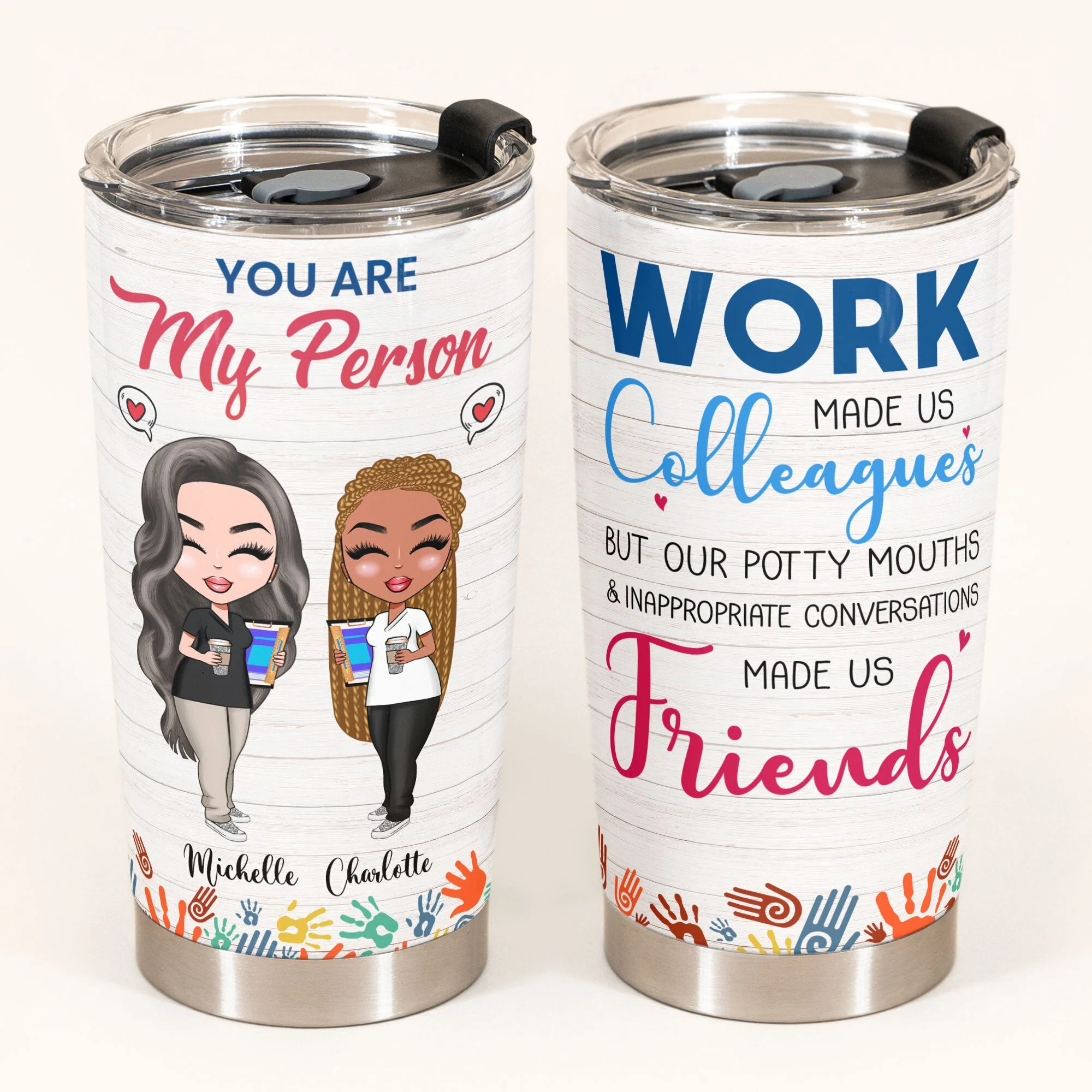 You Are My Person - Personalized Tumbler Cup - Image 3