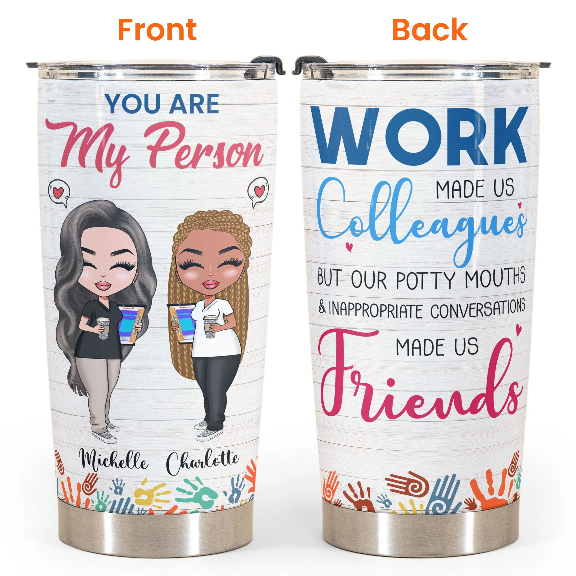 You Are My Person - Personalized Tumbler Cup - Image 4