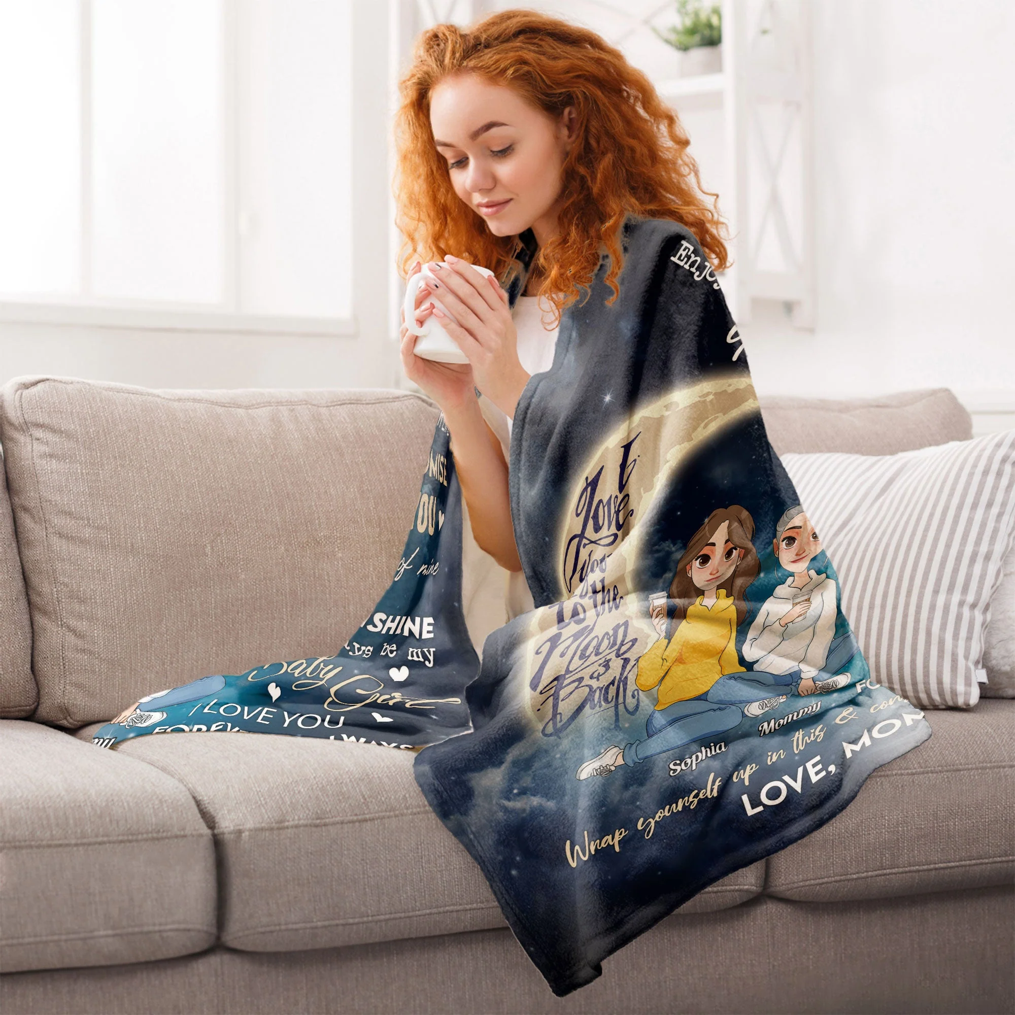 You Are My Sunshine Baby - Personalized Blanket - Image 5