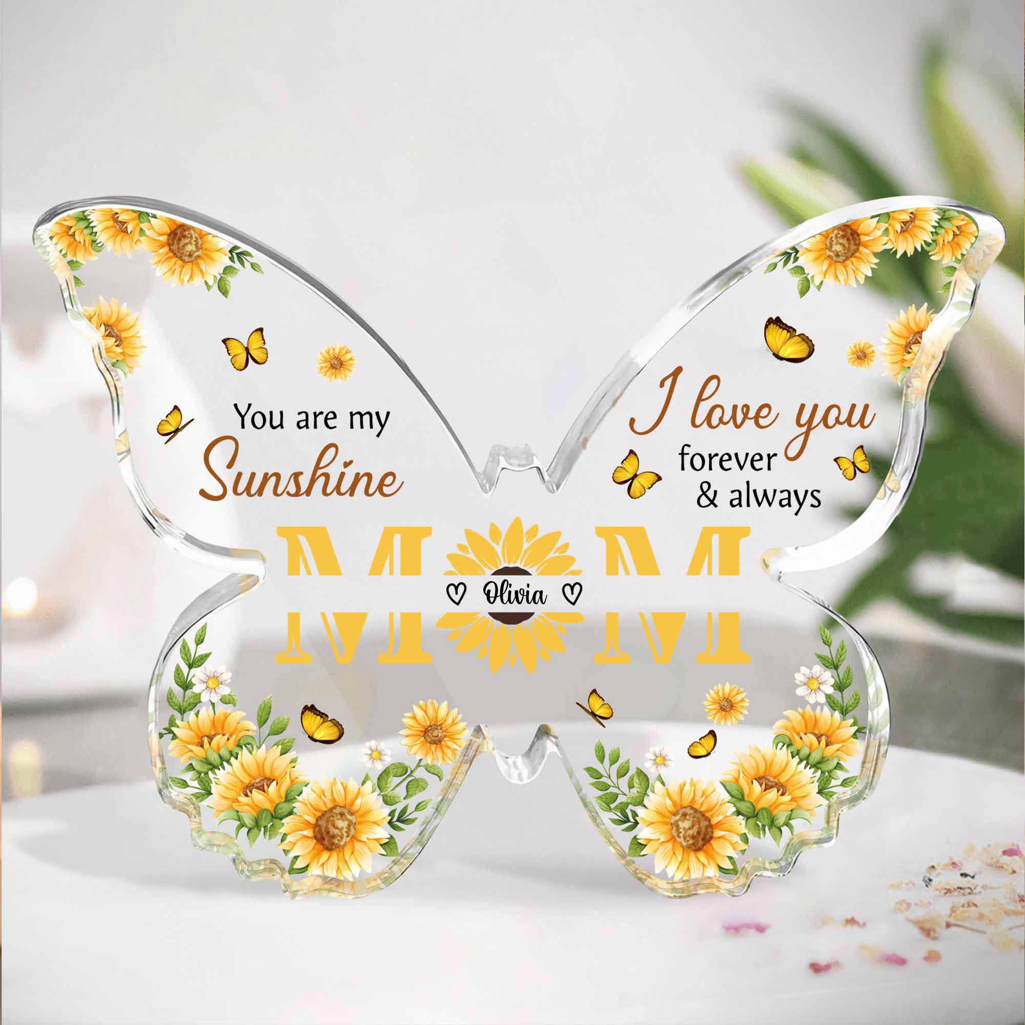 You Are My Sunshine - Personalized Acrylic Plaque - Image 2
