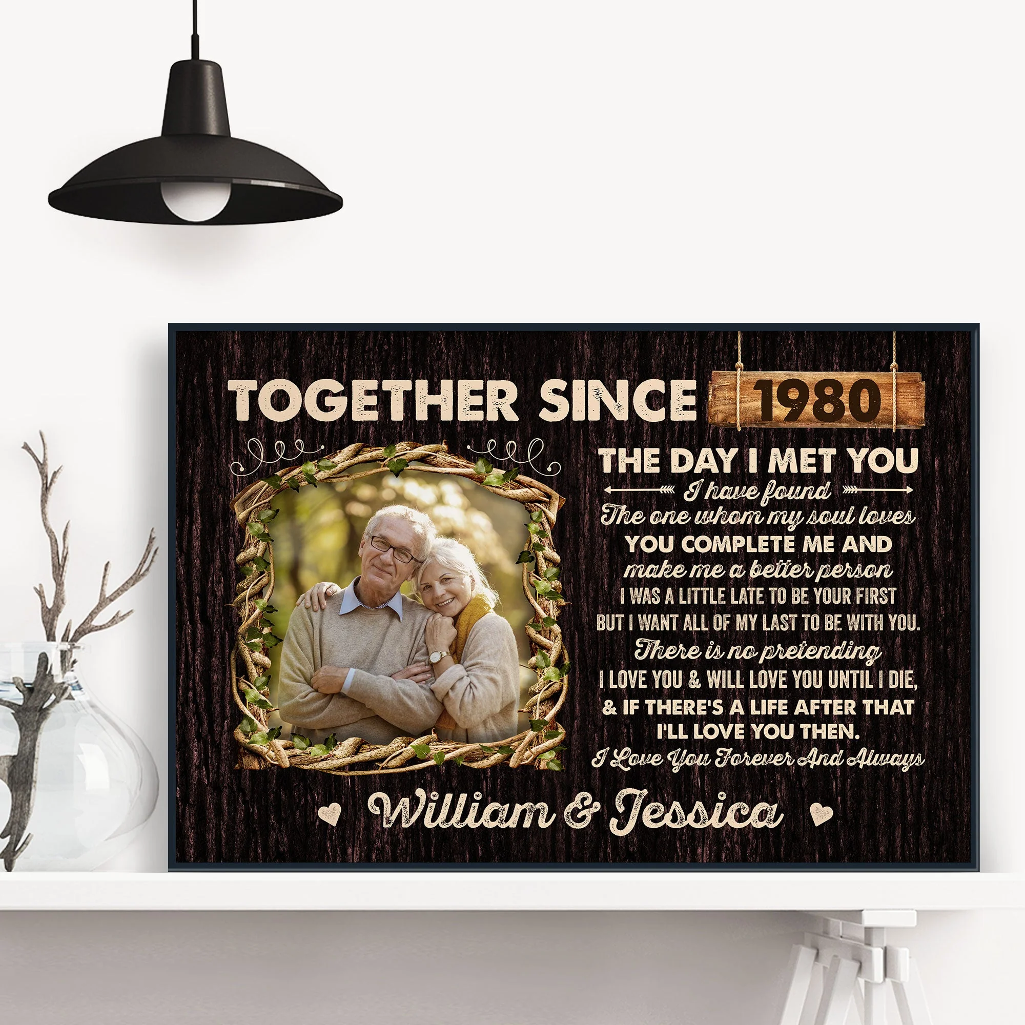 You Complete Me - Personalized Photo Poster/Wrapped Canvas - Image 3