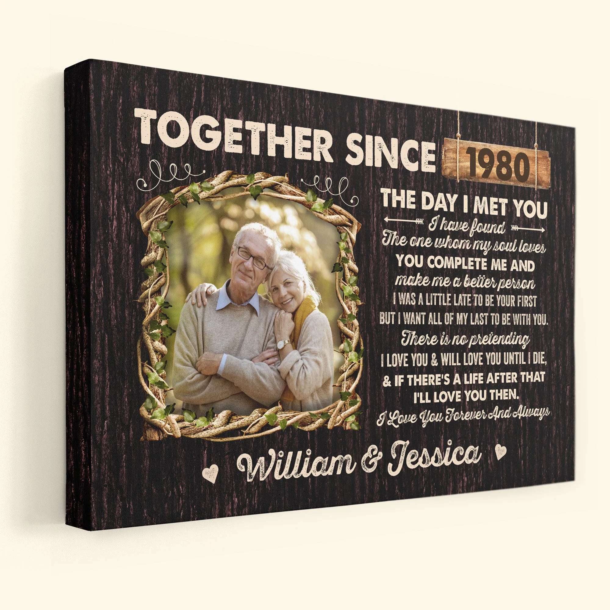 You Complete Me - Personalized Photo Poster/Wrapped Canvas - Image 6