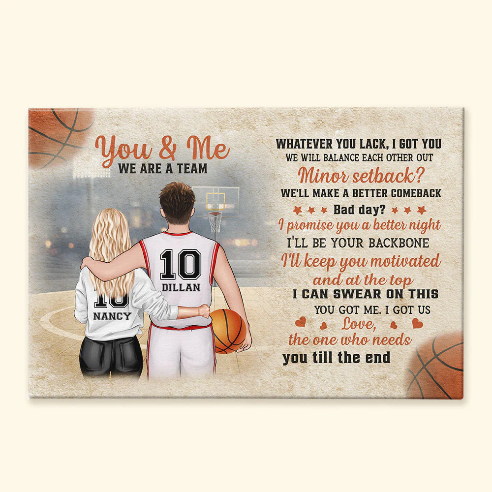 You Got Me I Got Us - Personalized Poster/Wrapped Canvas - Image 4