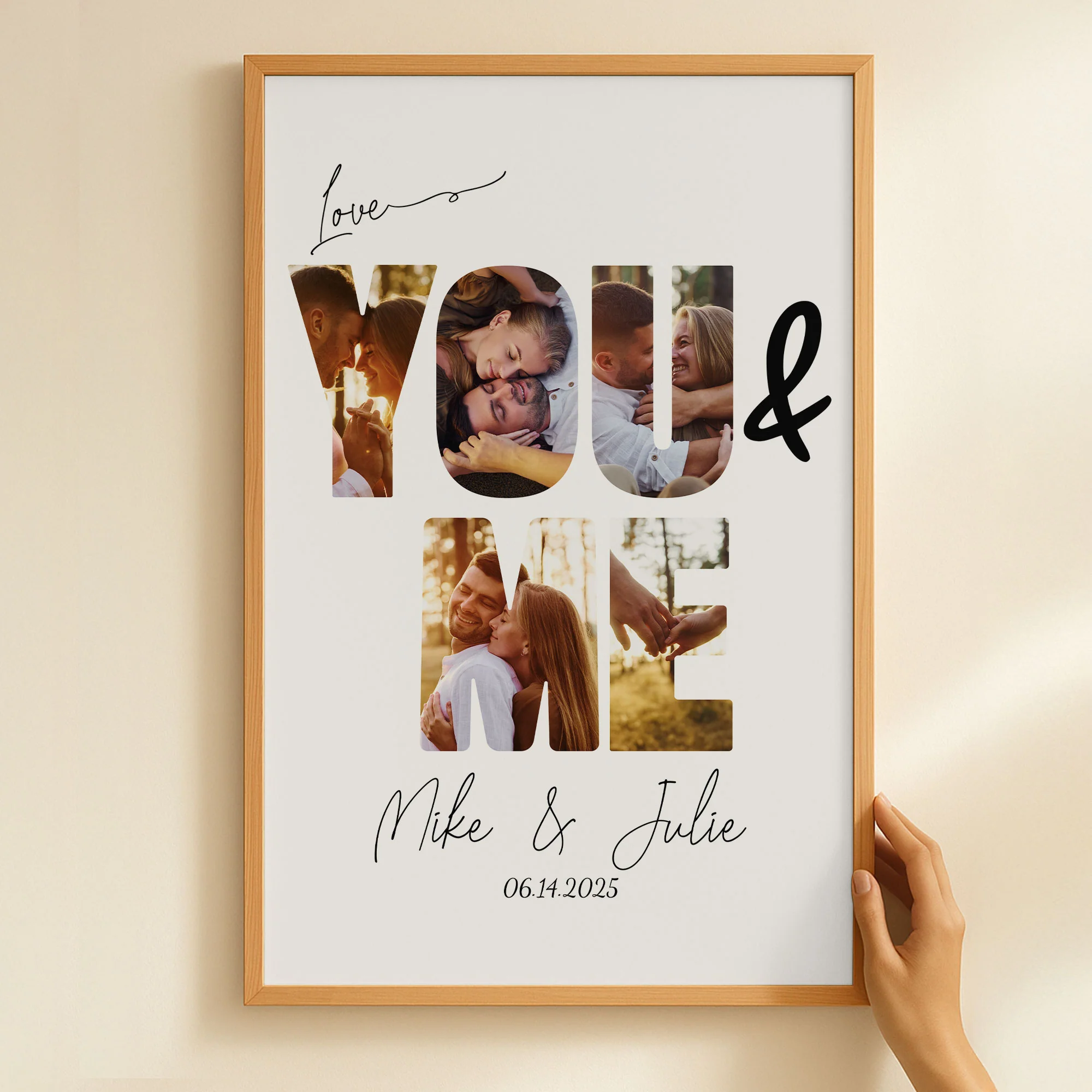 You & Me We Got This - For Couples, Anniversary, Valentine's Day Gifts - Personalized Photo Poster - Image 4