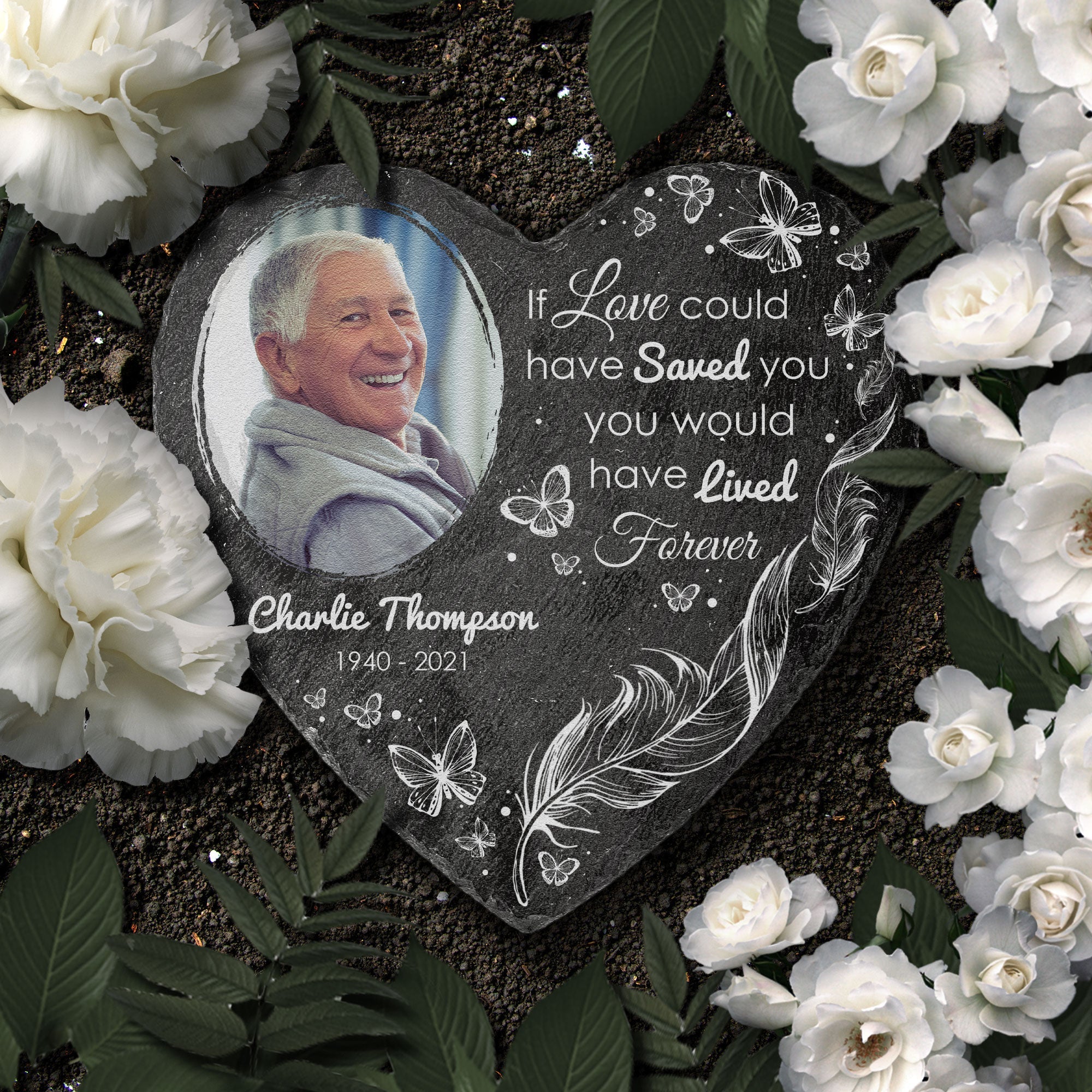 You Would Have Lived Forever - Personalized Garden Stone - Loss Of A Loved One - Image 2