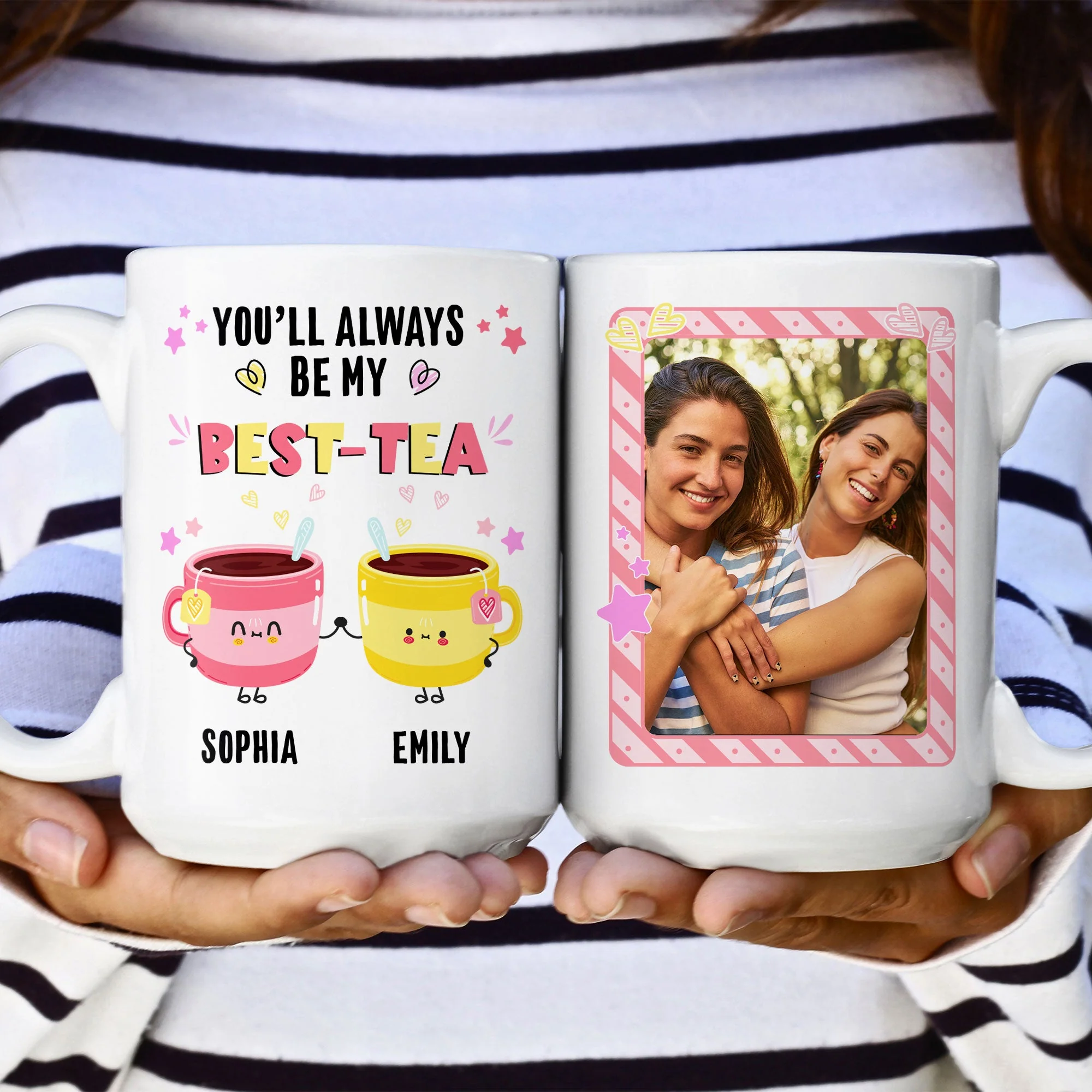 You'll Always Be My Best-Tea - Personalized Photo Mug - Image 5