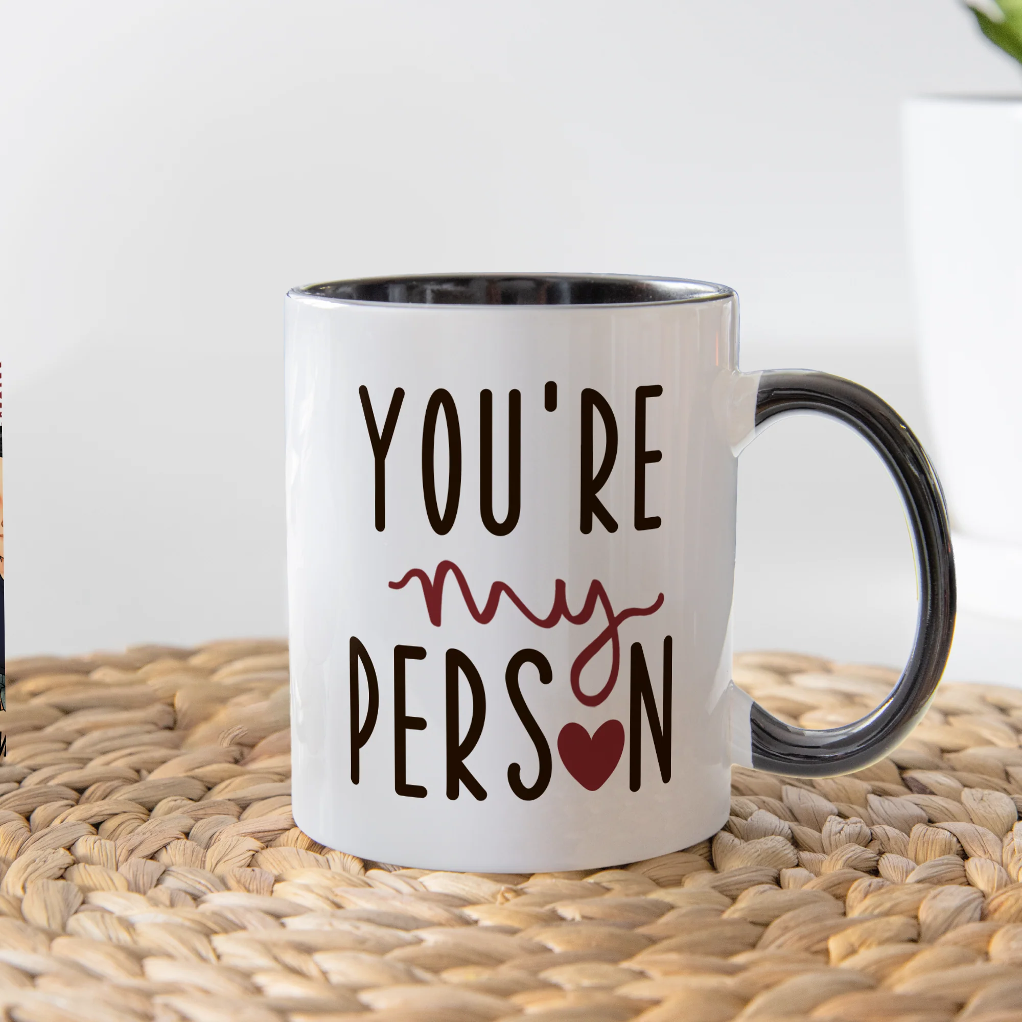 You're My Person - Personalized Accent Mug - Image 4