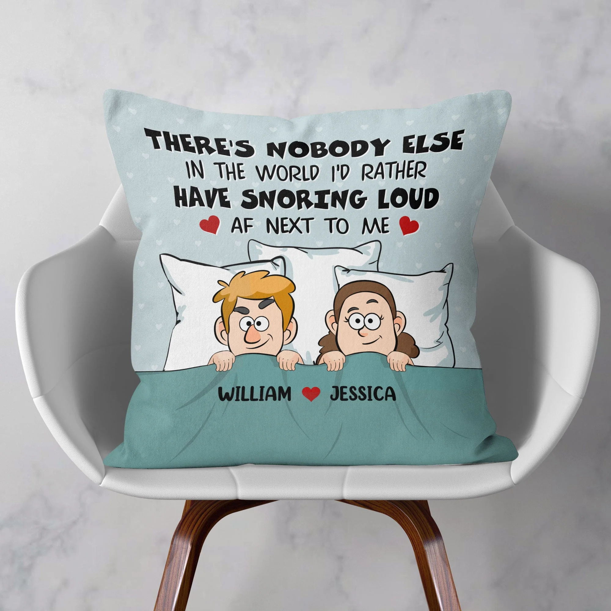 You're Snoring Loud AF - Personalized Pillow (Insert Included) - Image 2