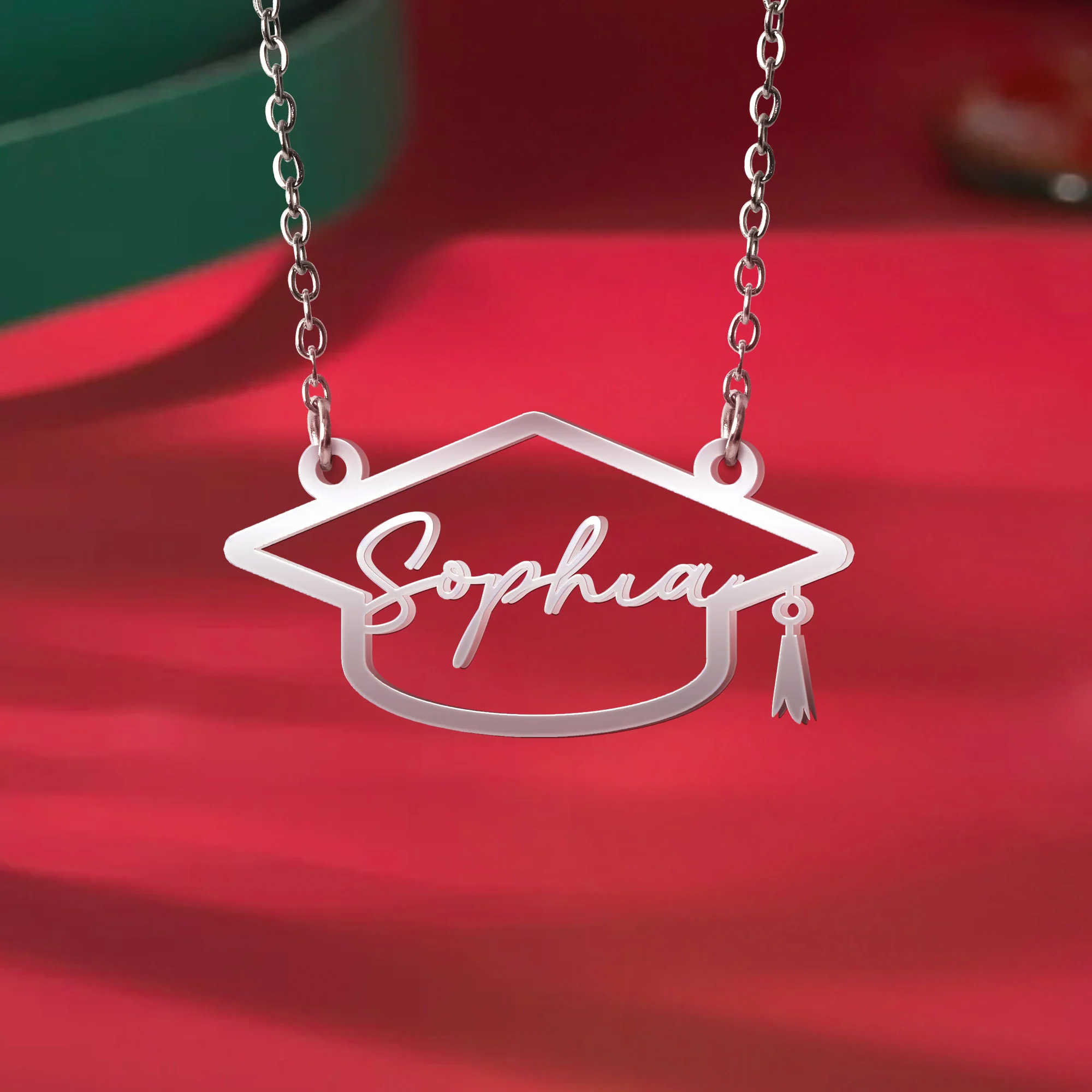 You've Worked So Hard To Make Your Dreams Come True - Custom Name Necklace - Image 2