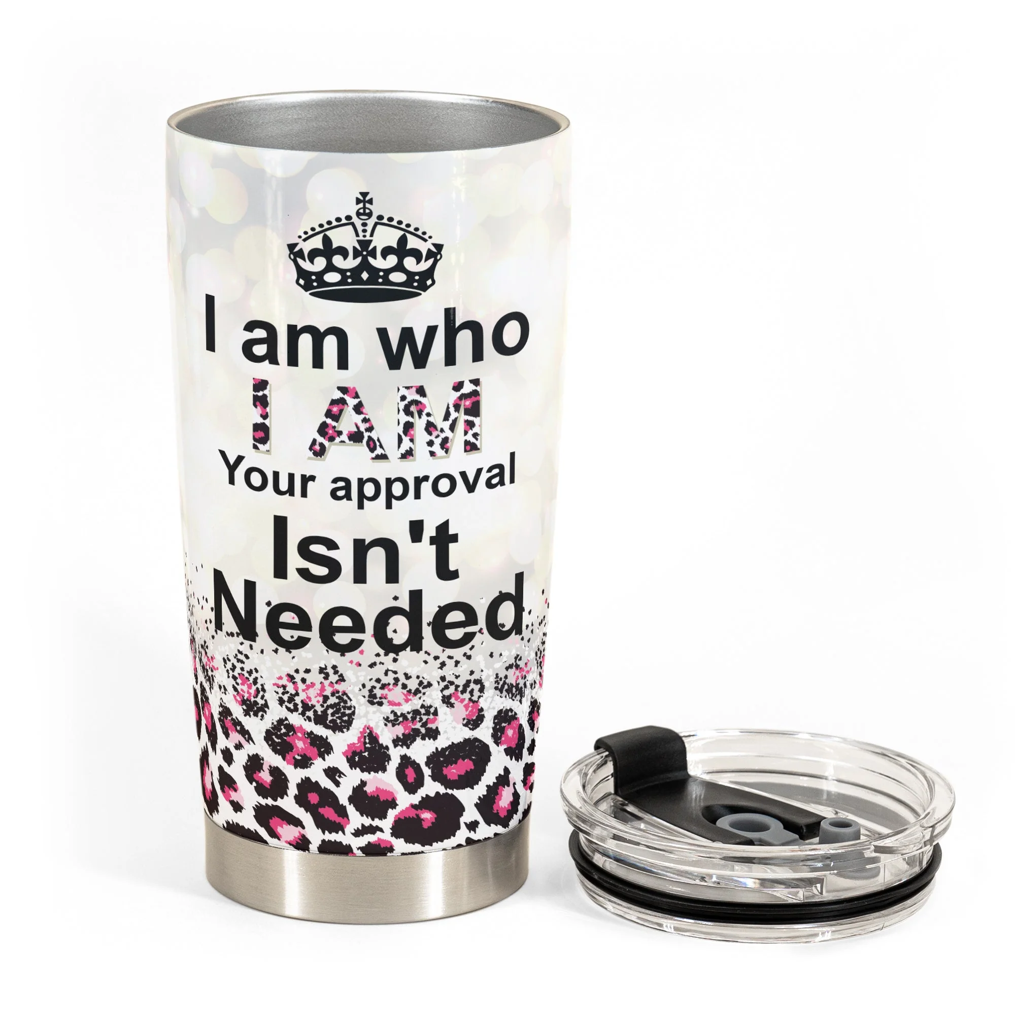 Zodiac Girl I Am Who I Am - Personalized Tumbler Cup - Image 3