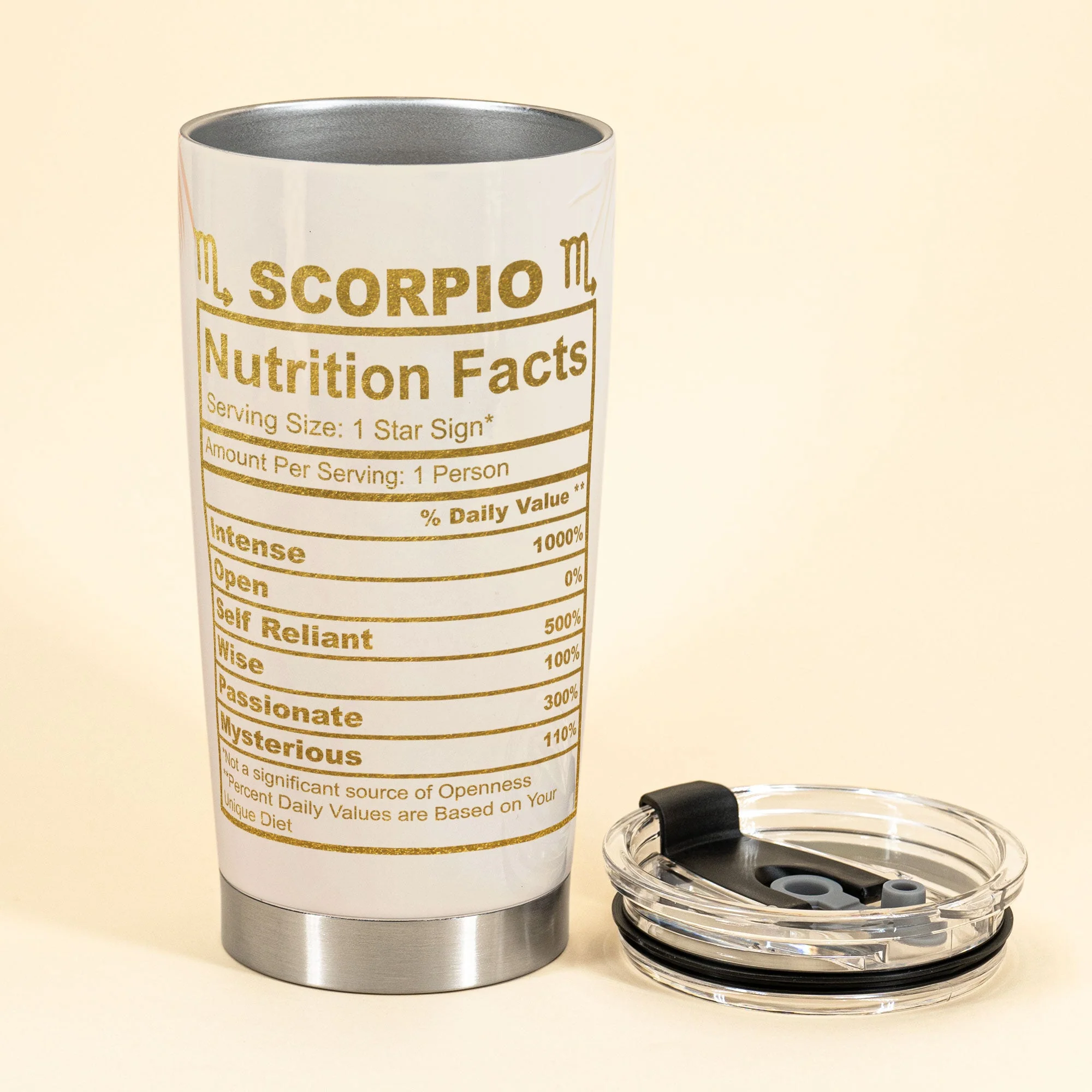 Zodiac Sign - Personalized Tumbler Cup - Image 3
