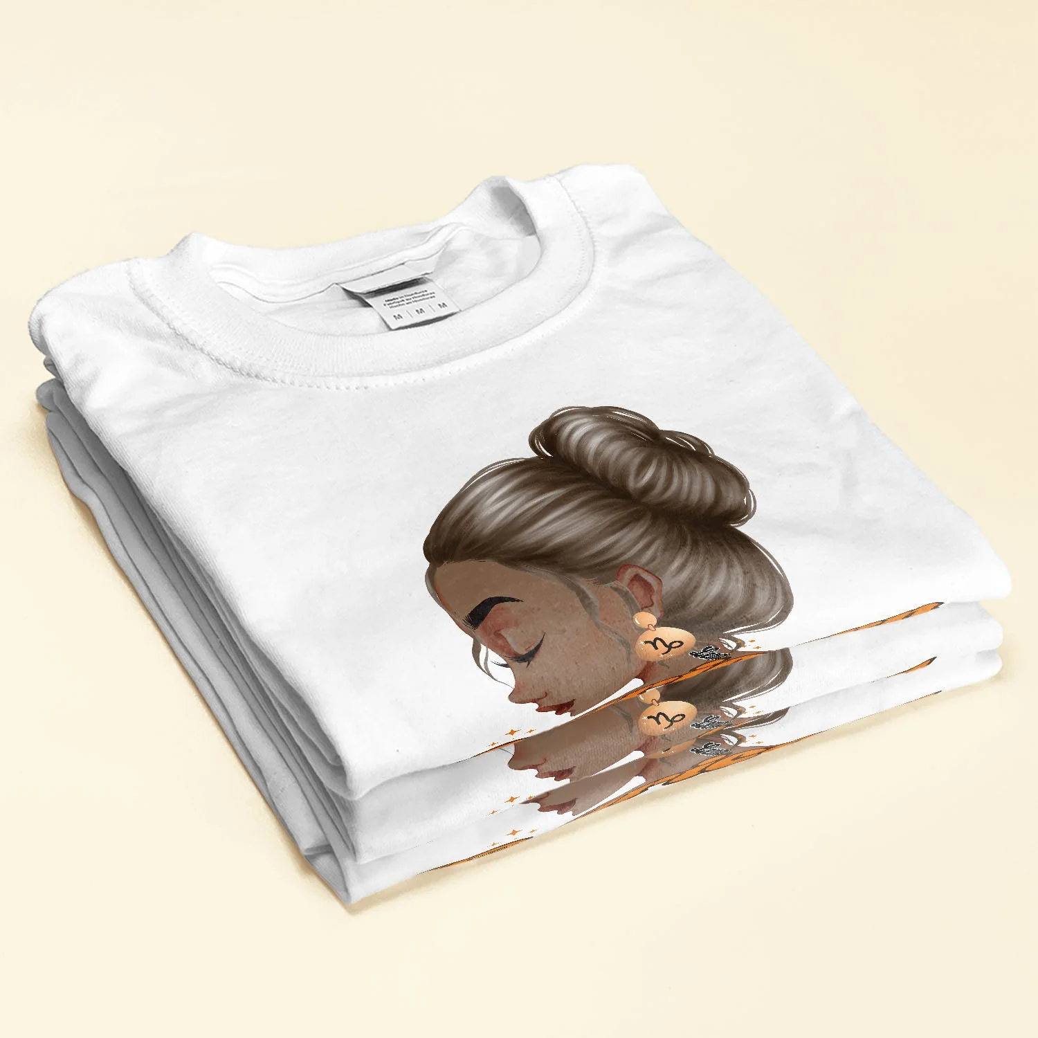 Zodiac Sign Queen - Personalized Shirt - Birthday Gift For Her, Girl, Woman - Image 2