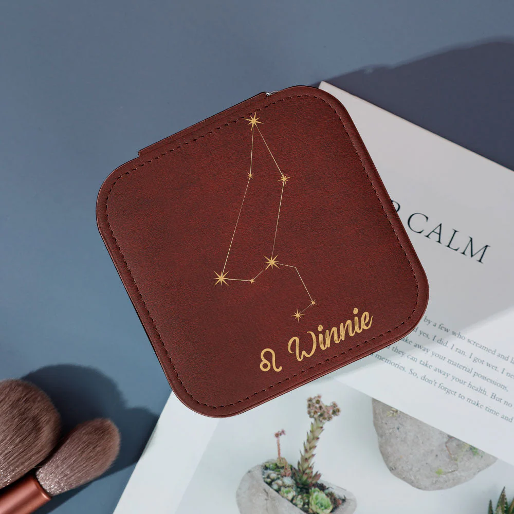 Zodiac Star - Personalized Jewelry Box - Image 7